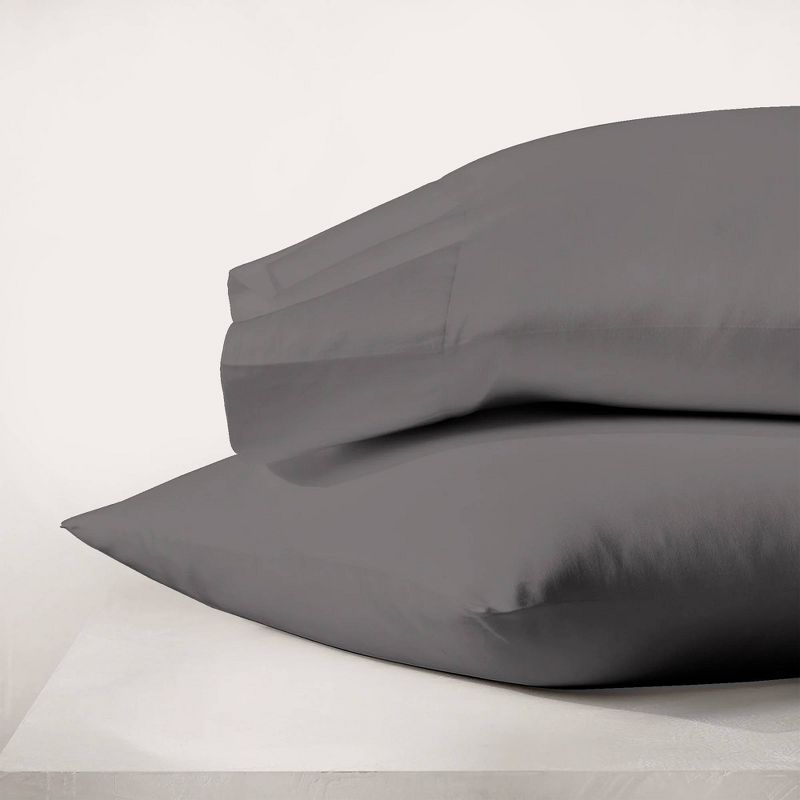 Organic Cotton Percale Pillowcase Set - Purity Home, 3 of 11
