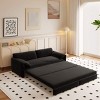 Modern Queen Size Pull-Out Sleeper Sofa Bed with Storage, 3-in-1 Convertible Sleeper Sofa Couch for Small Apartment or Living Room–The Pop Home - 2 of 4