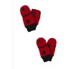 CTM Kids' 4-7 Fleece Flip Top Fingerless Gloves and  Mitten - 4 of 4