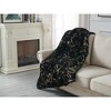 NicBex Luxury Chinchilla Faux Fur Gilded Throw Blanket for Bed Chair Sofa - 3 of 4