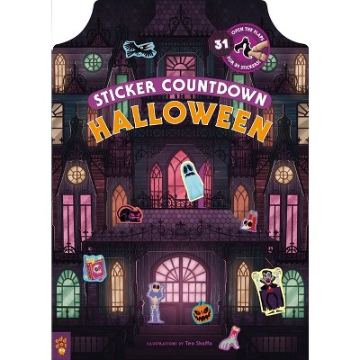 Sticker Countdown: Halloween - by  Odd Dot (Hardcover)