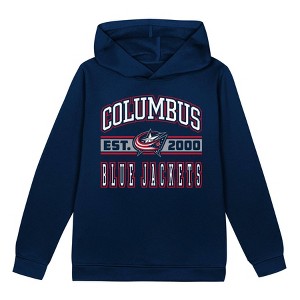 NHL Columbus Blue Jackets Toddler Boys' Hooded Sweatshirt - 1 of 1