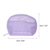 Unique Bargains Mesh Hand-held Sundries Makeup Bag 1 Pc - 2 of 4