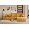 108'' L-Shaped Sectional Sofas with Full Foam Cushioning and No Assembly Required, Left Facing Sleeper Couch for Living Room or Bedroom - 2 of 4