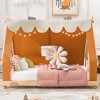 Polibi Kids Tent House Bed with Lights and Skylight - 2 of 4