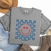 Simply Sage Market S.W.Smiley Patriotic Smiley Stars Garment Dyed Tee - 3 of 4