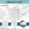 Unique Bargains PVC Space Saving Pen Storage Multi-Slots Design Marker Organizer - 2 of 4