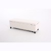 Modern Contemporary Altay Velvet Storage Ottoman with Fabric-Christopher Knight Home - 2 of 4