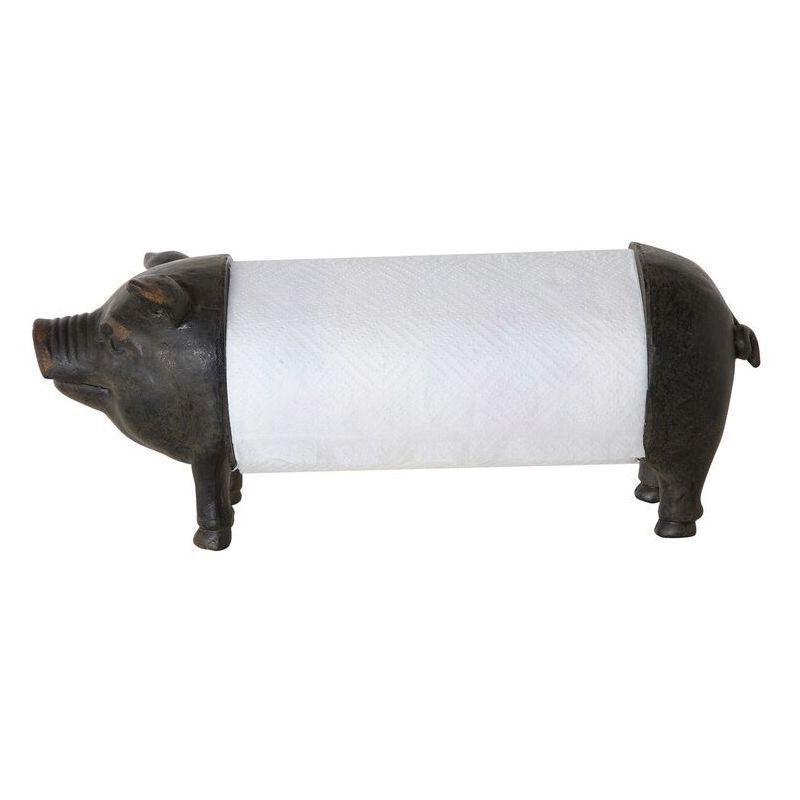 Pig Paper Tower Holder - Storied Home, 1 of 8