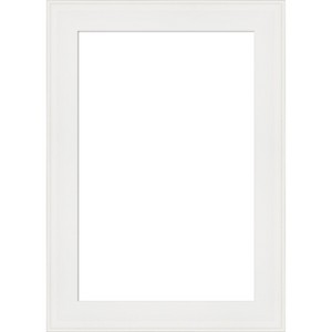 Amanti Art Vanity White Narrow Framed Dry Erase Magnetic Board - 1 of 4