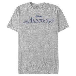 Men's Aristocats Classic Blue Logo T-Shirt - 1 of 4