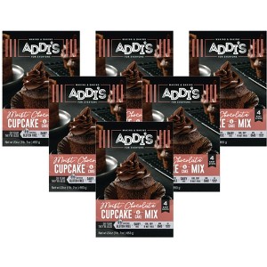 Addi's Chocolate Cupcake and Cake Mix - Case of 6/23 oz - 1 of 3