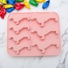 Unique Bargains Candy Mould 7-Cavity Dachshund Dog Candy Mould Hand Wash 6.77"x5.67"x0.63" 1 Pc - 2 of 4