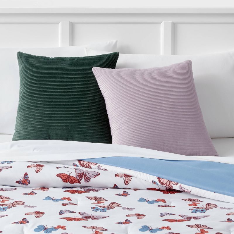 Square Plush Corduroy Decorative Throw Pillow - Room Essentials™, 2 of 5
