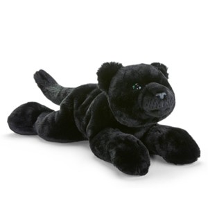 FAO Schwarz 22" Sweet Lying Black Panther Toy Plush - 1 of 4