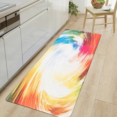 Multicolor Contemporary Waves Anti-Fatigue Standing Mat 18"x47"