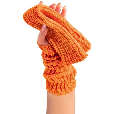 Forum Novelties 80's Arm Warmers (neon Orange) : Target