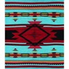 Manual Woodworkers and Weavers Flame Bright Tapestry Throw Blanket 50"x60", Cotton, Vibrant Abstract Flame Design in Warm Sunset Tones - 3 of 3