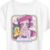 Women's - Disney - Ariel & Flounder Anime Short Sleeve Graphic T-Shirt - 2 of 4