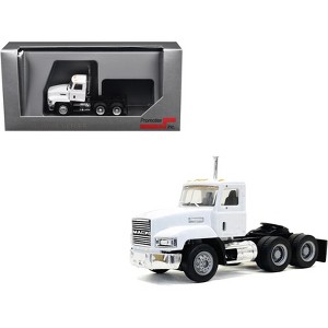 Mack 603 Short Day Cab White 1/87 (HO) Plastic Model Car by Promotex - 1 of 4