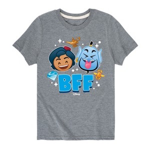 Boys' - Disney - Aladdin Emoji Short Sleeve Graphic T-Shirt - 1 of 4