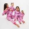 Leveret Matching Family Pajamas Elephant Print - 3 of 4