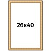 PosterPalooza | Traditional Gold Picture Frame - UV Acrylic, Foam Board Backing, Hanging Hardware - 2 of 4