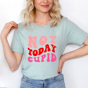 Simply Sage Market Women's Not Today Cupid Retro Short Sleeve Graphic Tee - 1 of 4