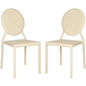 Warner Round Back Side Chair (Set of 2)  - Safavieh