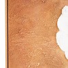 Olivia & May 47"x32" Canvas Landscape Abstract Ocean Wave Framed Wall Art: Modern Style, MDF Brown Frame, Vertical Orientation - 4 of 4