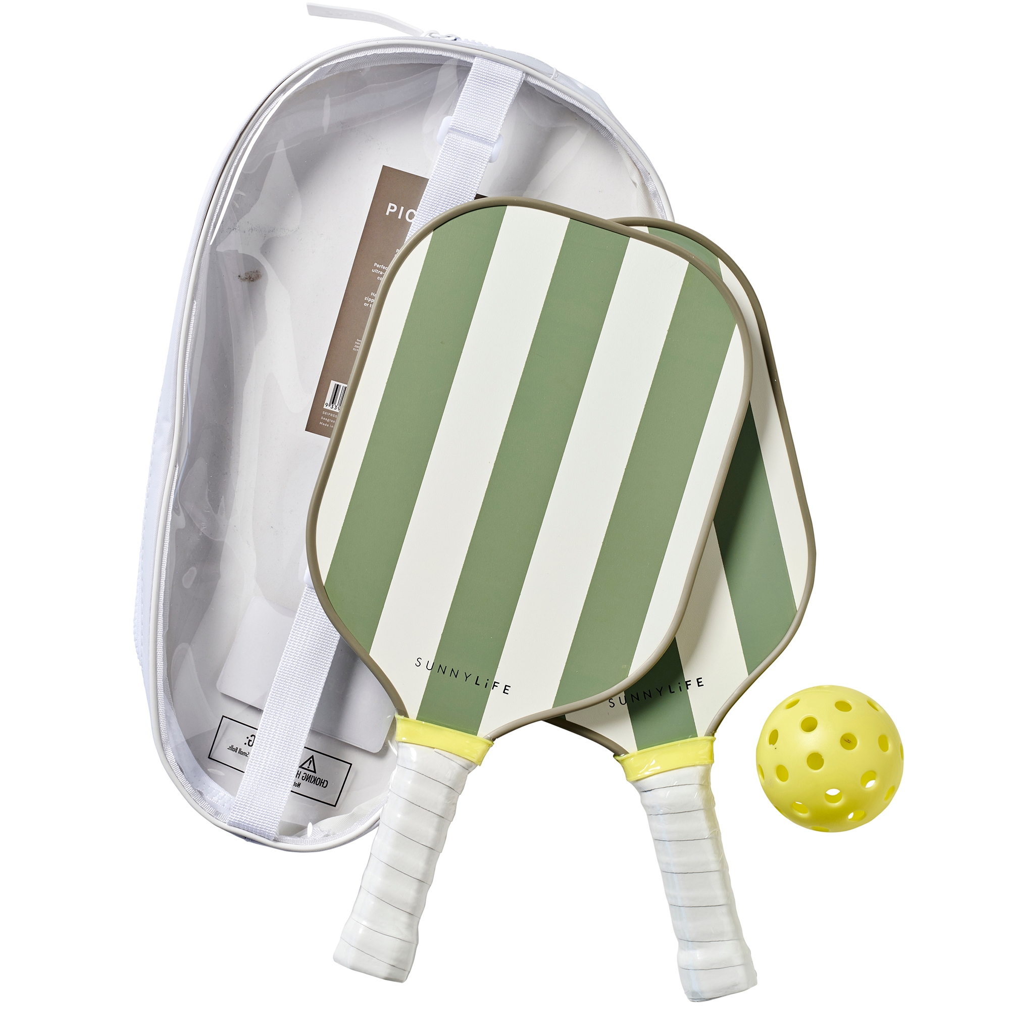 Sunnylife: Pickleball Set - Seagrass Sage Green - 2 Player Game