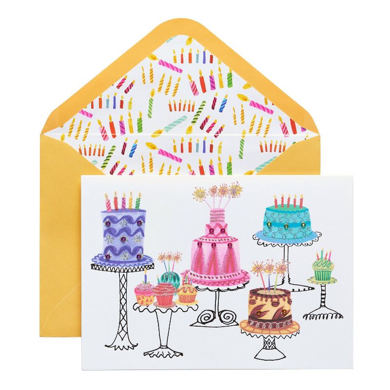 Birthday Card Cakes and Gems - PAPYRUS, 1 of 7