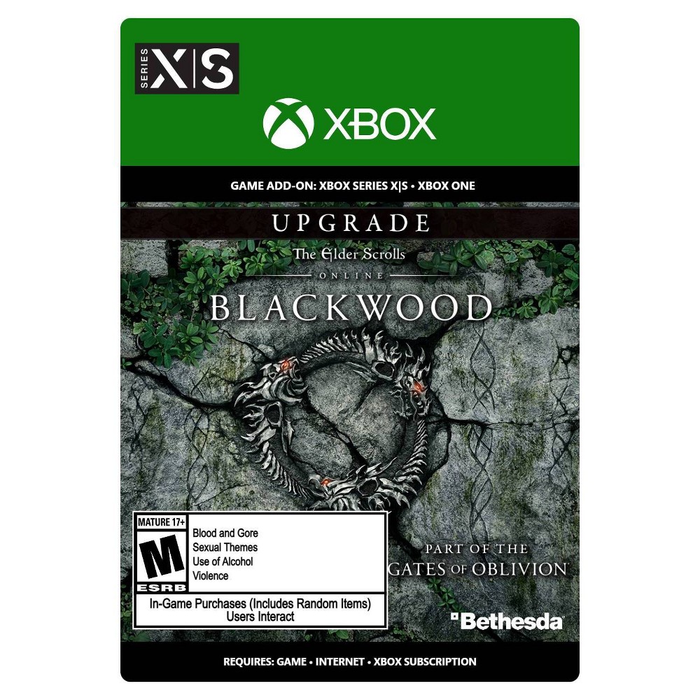 Photos - Game The Elder Scrolls Online: Blackwood Upgrade - Xbox Series X|S/Xbox One (Di