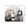 Briarwood Lane Fall Art Sign 8.25x10.25 Black White Pumpkins For Fall Art Sign - 2 of 4