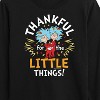 Boys' - Dr. Seuss - Thanksgiving Is A Family Thing Long Sleeve Graphic T-Shirt - 2 of 4