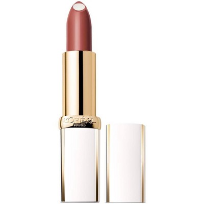 L'Oreal Paris Age Perfect Luminous Hydrating Lipstick  + Nourishing Serum Bright Mocha - 0.13oz