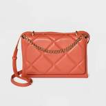 Square Woven Satchel Handbag - A New Day™