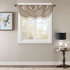Gracie Mills Aurelius Faux Silk Sheen Waterfall Embellished Valance - 4 of 4