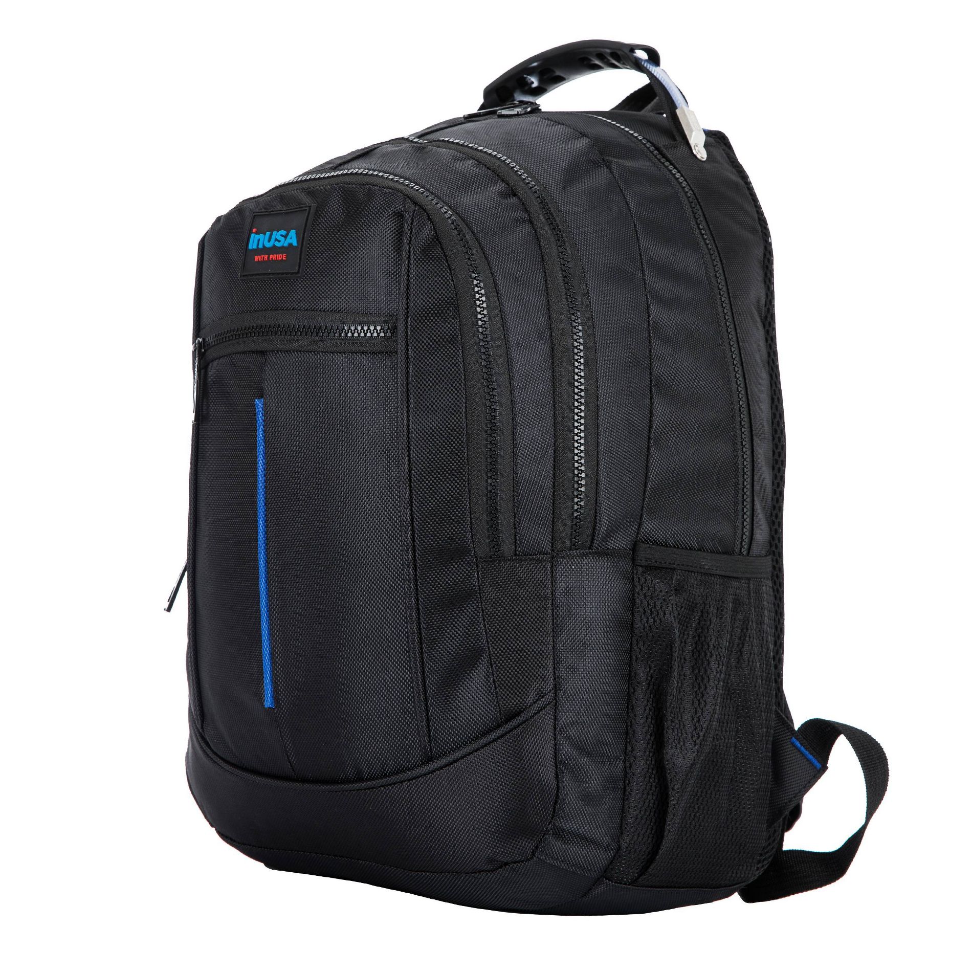 InUSA 20L ROADSTER Executive Backpack for Laptops upto 15.6'' - Black