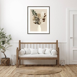 Amanti Art Dried Flower Bundle II by Isabelle Z Wood Framed Wall Art Print - 1 of 4