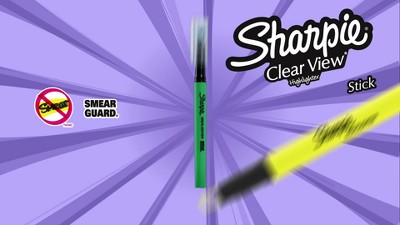 Sharpie Clear View Stick Highlighters 3/Pkg-Coral, Blue & Purple, 1 - Kroger