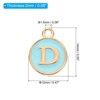 Unique Bargains Beautiful Designer DIY Jewelry Making Initial Pendants 50 Pcs - 2 of 4