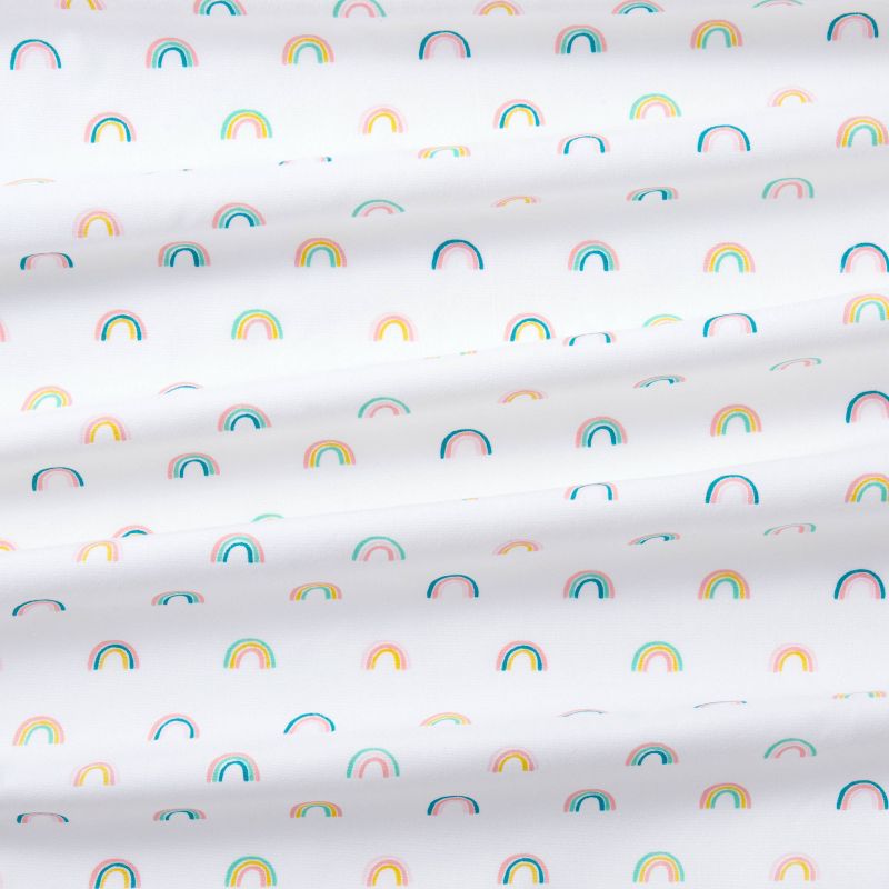 Fitted Crib Sheet Rainbows - Cloud Island&#8482;, 5 of 7