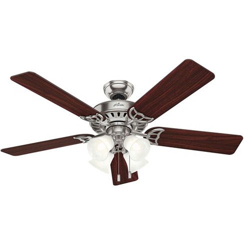 Indoor Ceiling Fan W 4 Led Lights, How To Quiet A Ceiling Fan Motor