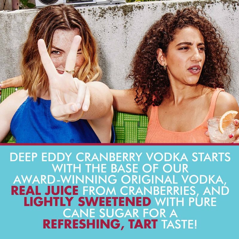 Deep Eddy Cranberry Vodka - 750ml Bottle, 4 of 9
