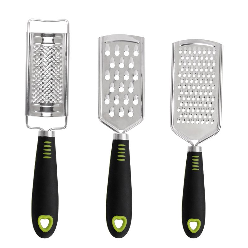 Unique Bargains Cheese Grater Stainless Steeel with Handle Handheld for Parmesan Cheese Ginger Garlic, 1 of 5