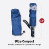Flipo 41" Reverse Folding Windproof Pocket Umbrella With LED Flashlight - 2 of 3