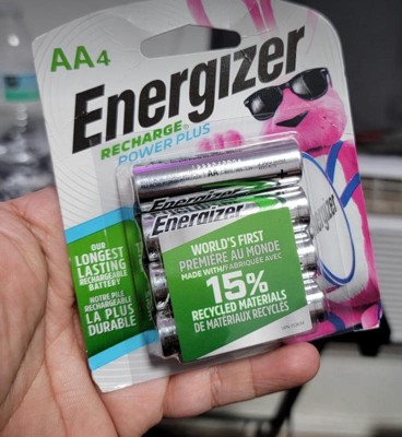 4 piles rechargeables AA - NiMH - 2000mAh - ENERGIZER