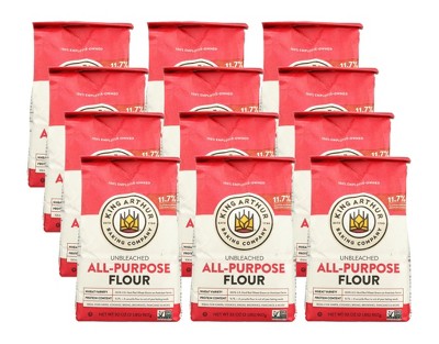 King Arthur Baking Company Unbleached Flour - Case of 12/2 lb