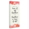 Stupell Industries Romantic Phrase with Blush Watercolor, 17" x 40" - 3 of 4